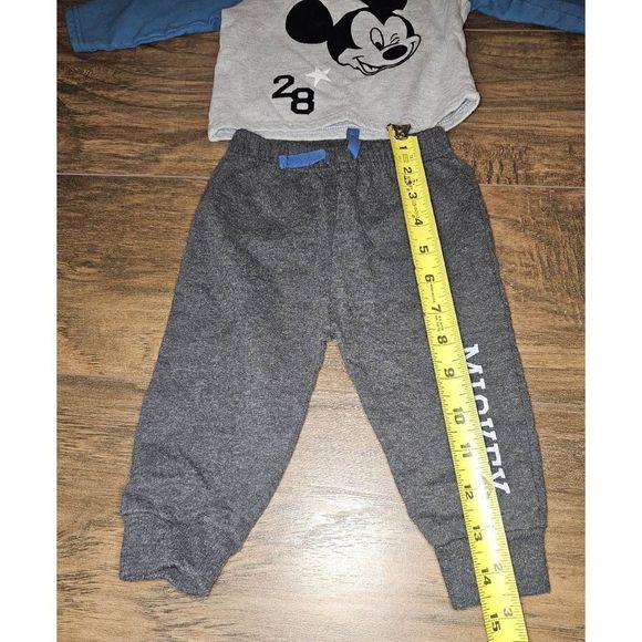 Infant Disney Baby Mickey Mouse 2 Piece Set 6/9 Months - Picture 2 of 6